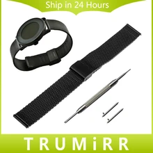 Milanese Bracelet Libération Rapide pour Pebble Temps Ronde 20mm Bradley Montre Maille En Acier Inoxydable Montre de Courroie De Bande Bracelet