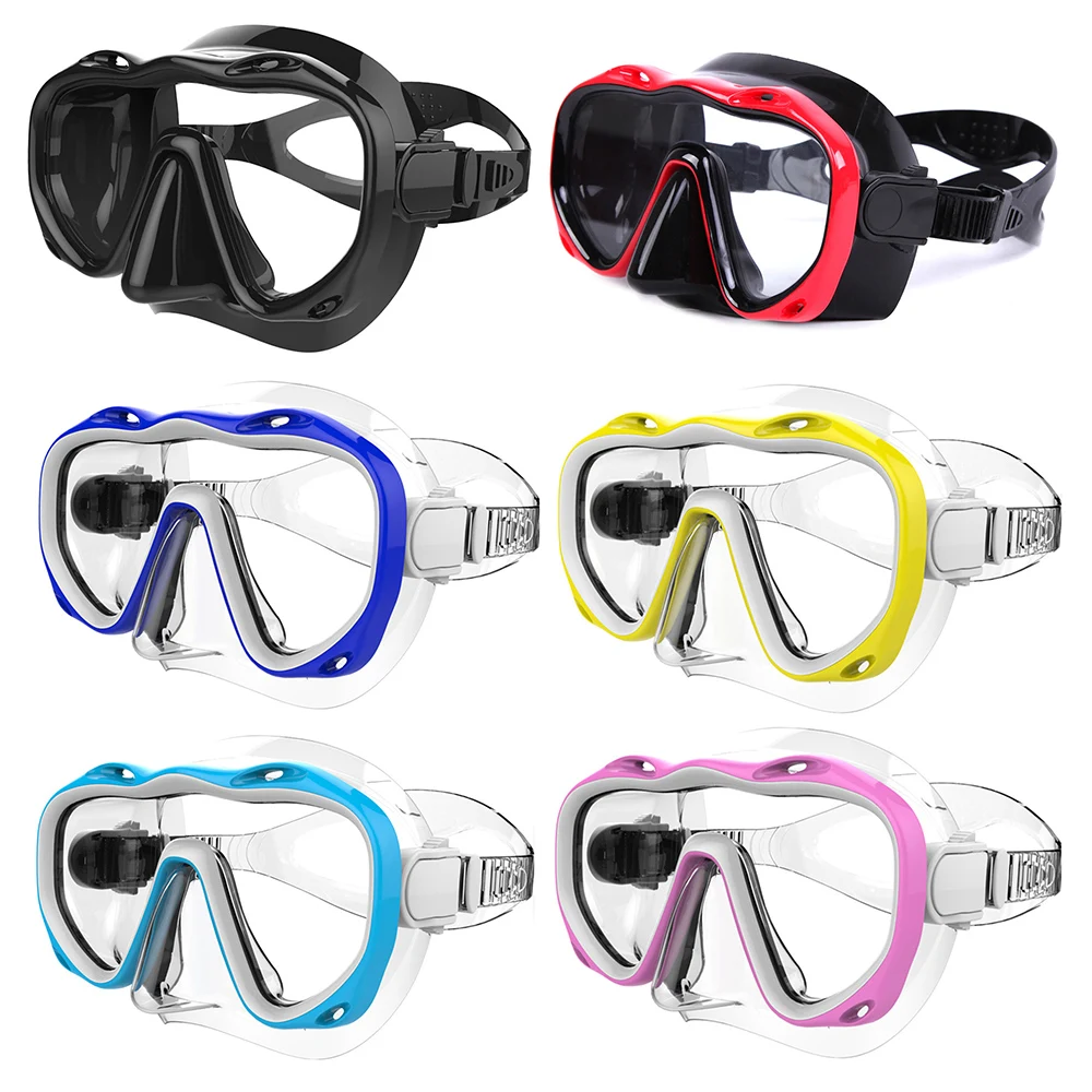 Diving Mask Goggles Swimming Diving Snorkeling Goggles Glass Equipment