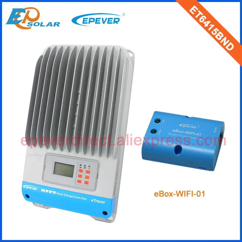 

ET6415BND 60A 60amp EPsolar MPPT solar regulator With wifi function for mobile phone use