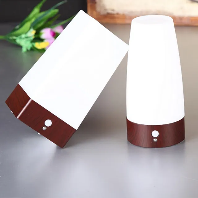 Led Table Lamp Desk Light Human Body Induction Small Led Table Lamp Desk Light Human Body Induction Small Cordless Motion Sensor Night Lights Bedroom Decoration Lighting