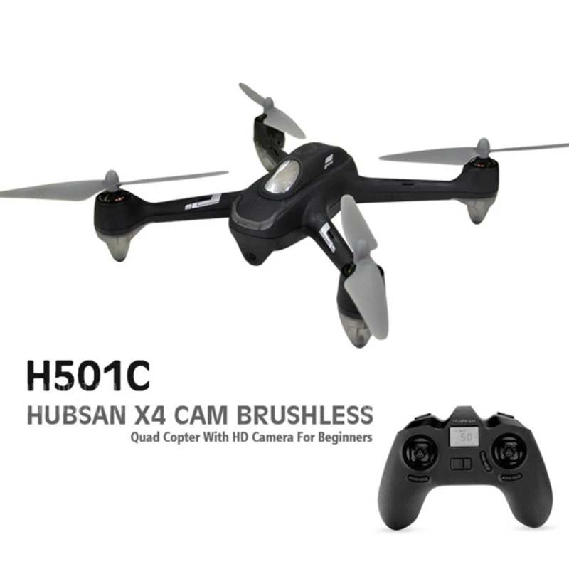Hubsan X4 H501C FPV с 1080P HD камерой gps режим удержания высоты 2,4G 4CH RC Дрон Квадрокоптер RTF золотой черный