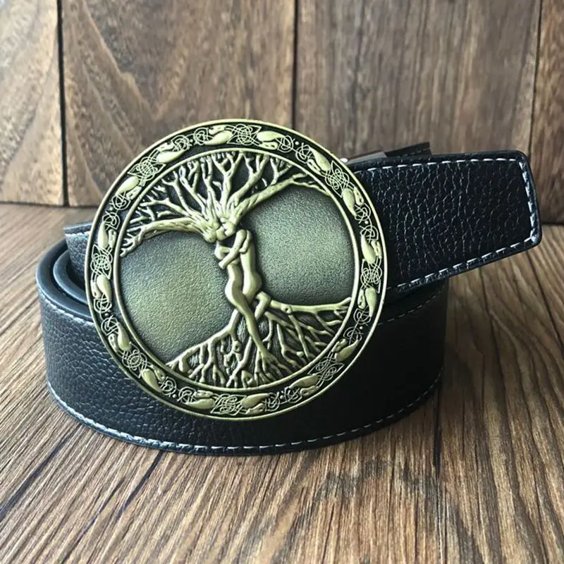 

Hot Sale Retro new arrival high quality waist strap men fashion style wide belt round plate buckle belts women cowgirl jeans