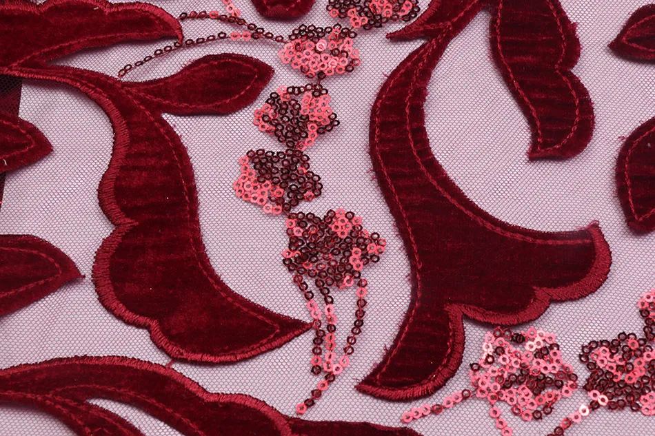 Африканская кружевная ткань высокое качество кружева фиолетовые африканские бархатные кружевные ткани нигерийские кружевные ткани для свадьбы NA1758B-1
