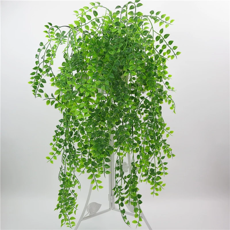 

Long Pine Needles Garland Plants Vine Fake Foliage Flowers Home Decor Plastic Artificial Flower Rattan 90CM