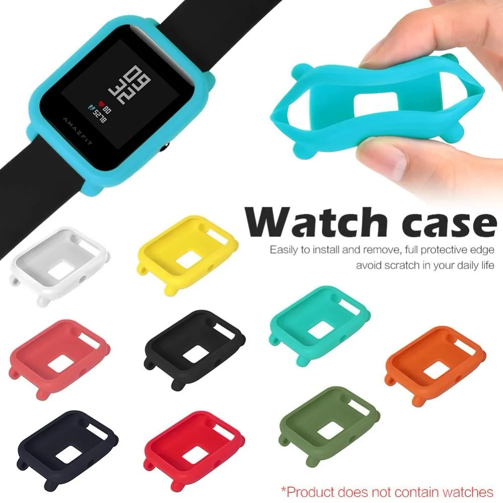 New-Smart-Watch-Protector-Case-Skin-Friendly-Frame-Soft-PC-Case-Cover-Protect-Shell-For-Xiaomi