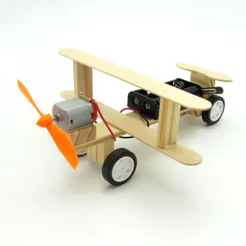 

DIY Electric glide aircraft model kid's educational toy gift science experiment