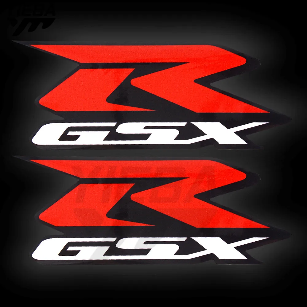Motorcycle 3D GSX-R Stickers Moto Bike Tank Decorated Decals Sticker case for SUZUKI GSR 600 GSR 750 GSX650F GSX750F GSX-R 600