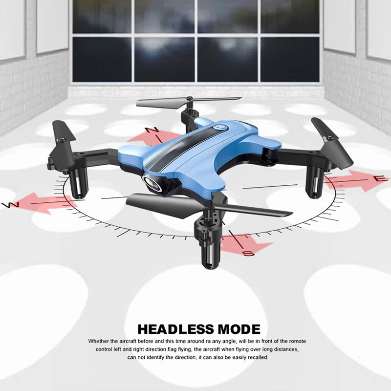 NEW Smart Portable WIFI Real Time Remote Control Helicopter 2.4G Speed Control Air Attitude Hold One Key Return Folding RC Drone
