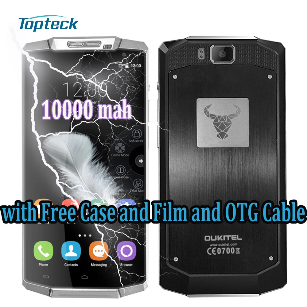 Цена за Оригинал Oukitel K10000 10000mAh OTG 4G 5.5 "HD IPS смартфон Android 6.0 Quad Core MT6735 сотовый телефон 2GB + 16GB 13 Мпикс Мобильный телефон Цена за Оригинал Oukitel K10000 10000mAh OTG 4G 5.5 "HD IPS смартфон Android 6.0 Quad Core MT6735 сотовый телефон 2GB + 16GB 13 Мпикс Мобильный телефон