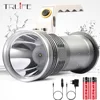 8000LM LED Searchlight Flashlight Long Range Outdoors Lantern Rechargeable Powerful Flash Search Light Torch With 18650 Battery ► Photo 1/6