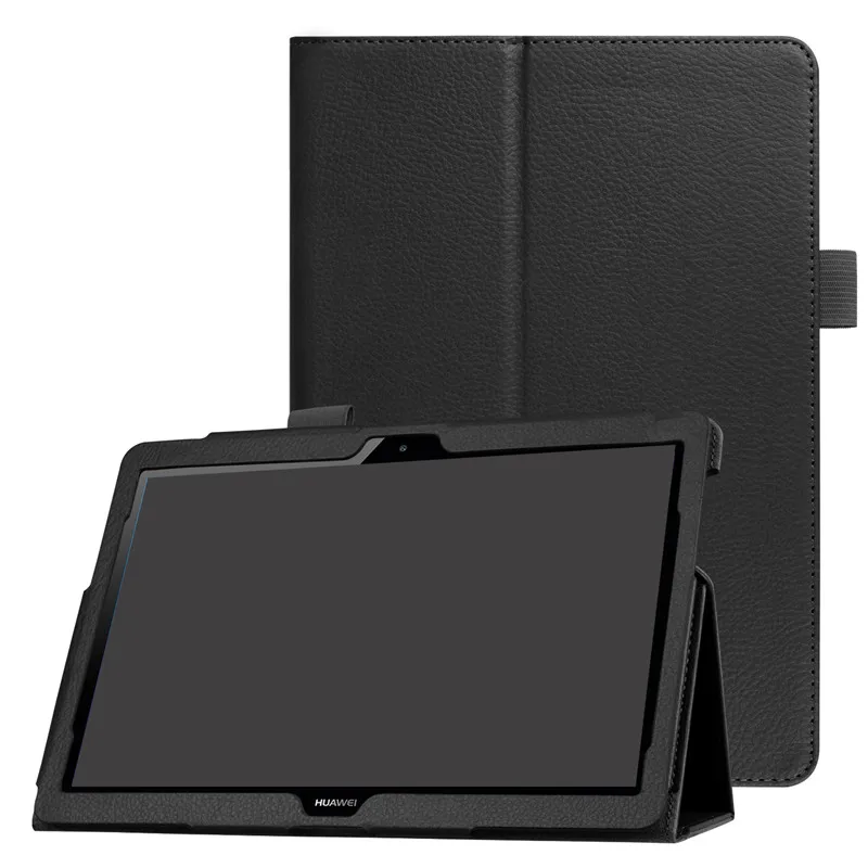 Ультра тонкий из искусственной кожи чехол для huawei mediapad T3 10 AGS L09 W09 9 6 &quotпланшетный