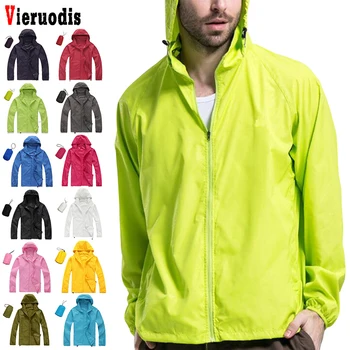 

Men Women Ultra-Light Windbreake Jacket Anti-UV Skin Jacket Outdoor Sports Quick Dry Sun Protective Hiking Hooded Windbreaker