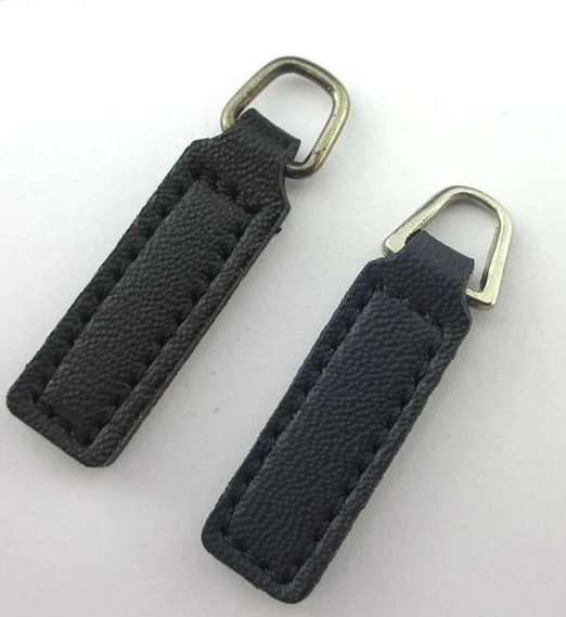 25pcs leather Zipper Pull Cord for NO.3&5 zipper*Zip Puller*Zip