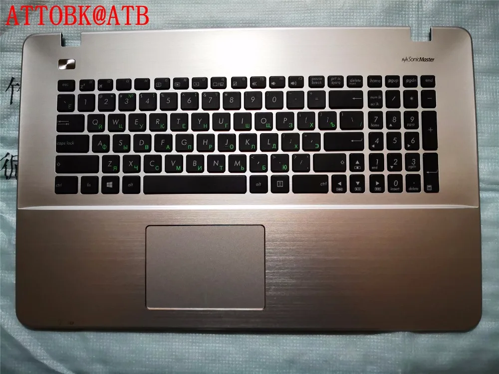 

New RU Laptop Keyboard For asus x751 X751L X751LA X751LAV X751LD X751LDV X751LK X751LN LAPTOP KEYBOARD C COVER WITH KEYBOARD