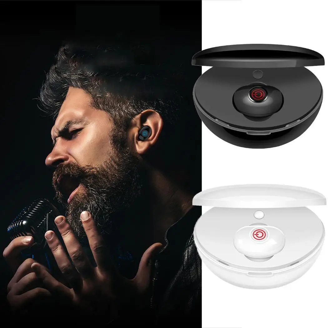 Беспроводная Bluetooth Hifi гарнитура стерео вкладыши 1 2 часа мини наушники с зарядкой