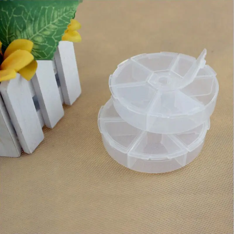 Hot Portable Clear Plastic Storage Boxes Jewelry Bead Screw Organizer Container | Дом и сад