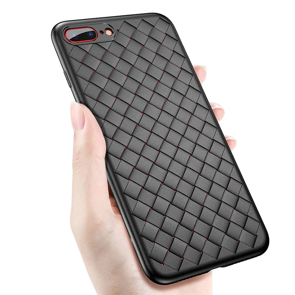

Weave Cases For iPhone X SE 5 5S 6 6S 7 8 Plus Xiaomi Redmi 4X 4A 5A 3S Note 4 4x 3 5A Mi A1 5X Y1 Lite Cover Cute Silicone Case