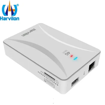 

RJ45 Port Router 3G 4G LTE 800/1800/2100/2600Mhz WI-FI Hotspot Router Qualcomm Chipset 4G Sim Card Router With 5200 Power Bank
