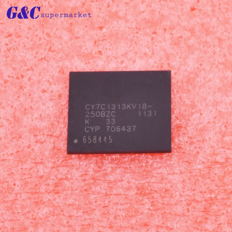 

1/2PCS CY7C1313KV18-250BZC IC GOOD QUALITY