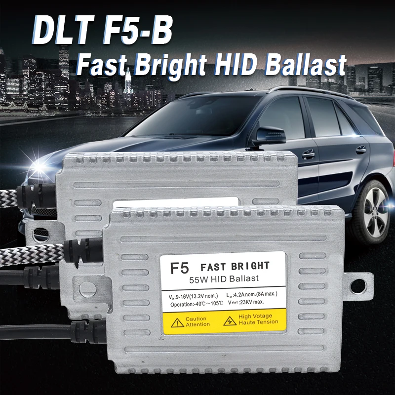 55 Вт Cnlight hid лампа микс комплект F5 HID Балласт H1 H3 H7 H8 H9 H11 9005 9006 CNLIGHT прямая лампа быстрый запуск HID балласт комплект