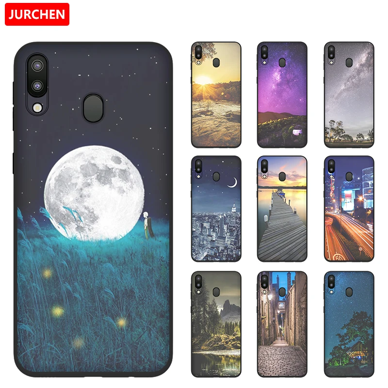 JURCHEN силиконовый чехол для телефона Samsung M20 M205 милый модный мягкий из ТПУ с