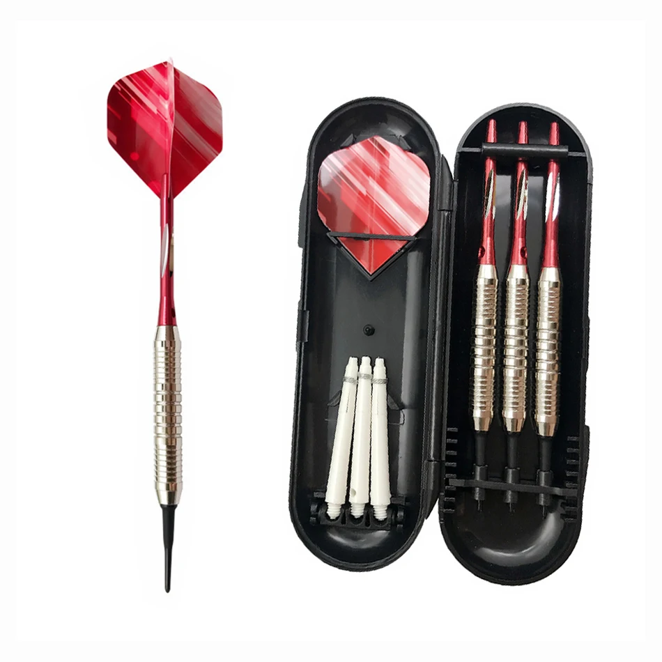 

Professional Darts 18g Soft Tip Darts for Electronic Dartboard Game with Aluminum Alloy Shaft 3pcs/set