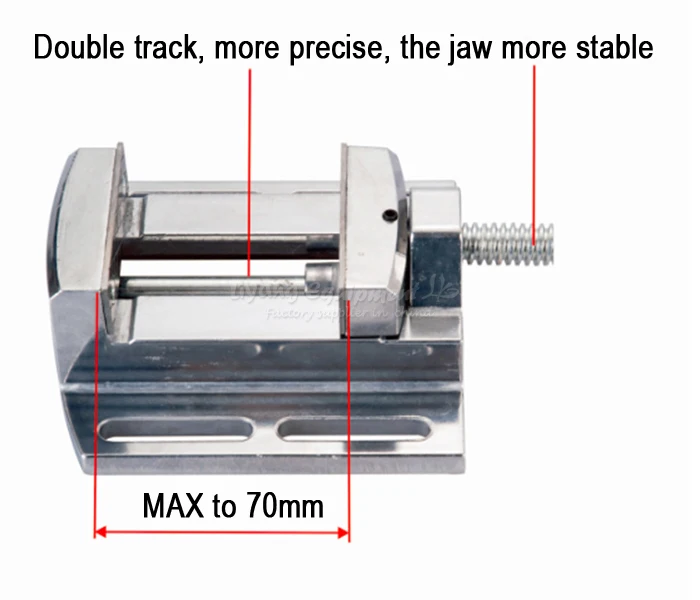 Фрезерные машины инструмент скамья зажим челюсти мини Таблица вице плотная вице-параллельных тиски LY6258