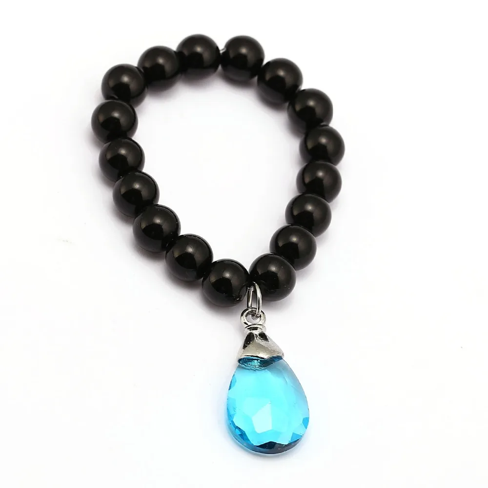 Женские и мужские браслеты из аниме мастера меча онлайн|bangle jewelry|onyx bead braceletbead bracelet