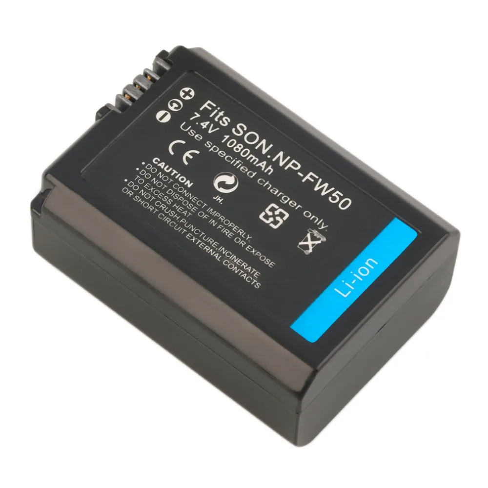 

Newest 7.4V 1080MAH Replacement Li-Ion Battery Rechargeable Camera Batteries for Sony NP-FW50