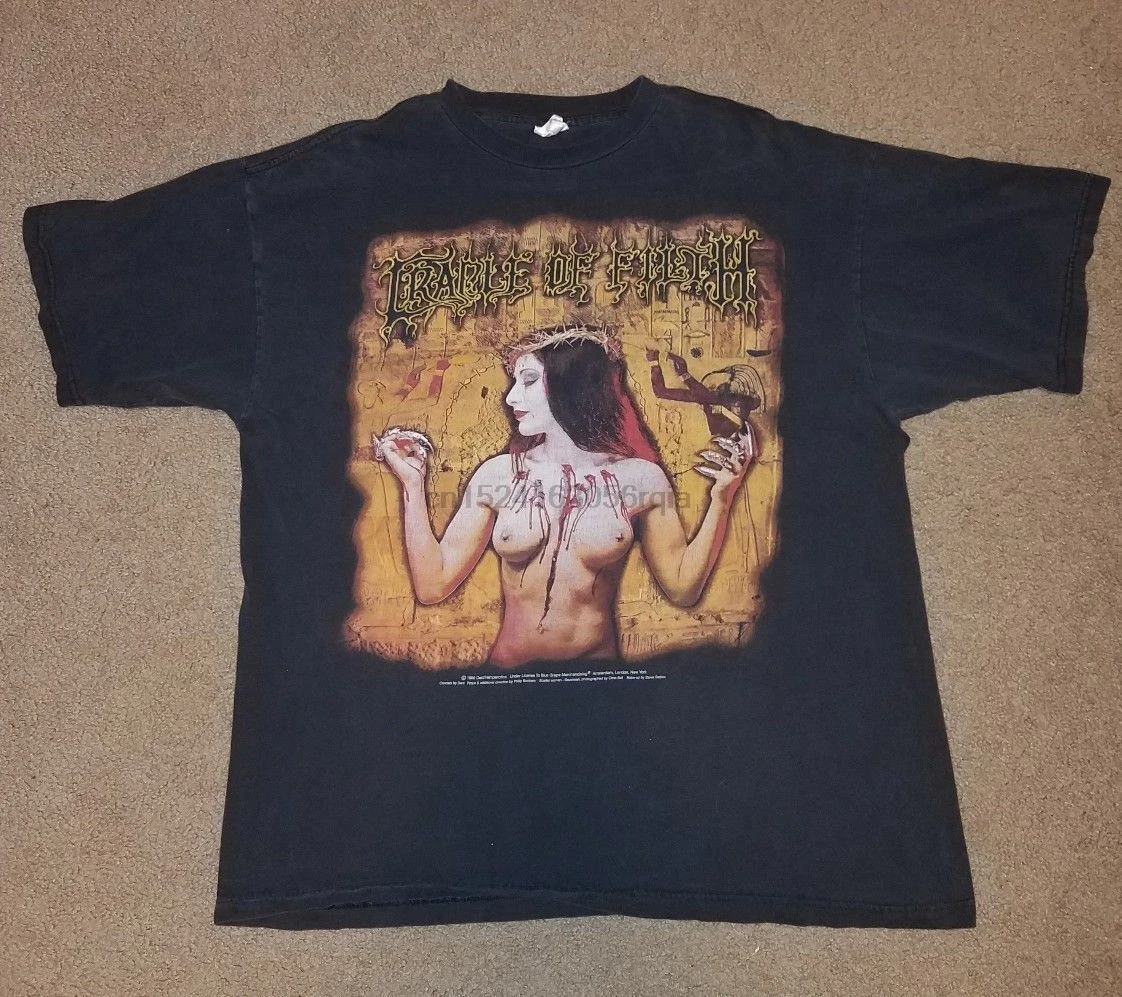 

Vintage shirt 1999-Cradle-Of-Filth-Vamperotica-Praise-The whore.usa size@@@