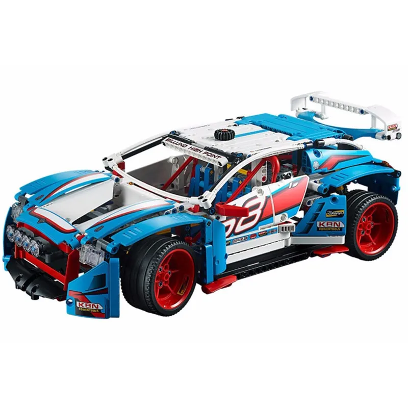 

Diy Genuine Serie The Rally Car Set Building Blocks Bricks Educational Toys for Children Compatible Legoingly Technic 42077 Gift