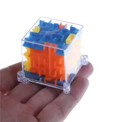 3D лабиринт Magic Cube Puzzle Скорость игра-головоломка куб лабиринт мяч Детские интеллектуальной разведки Игрушечные лошадки