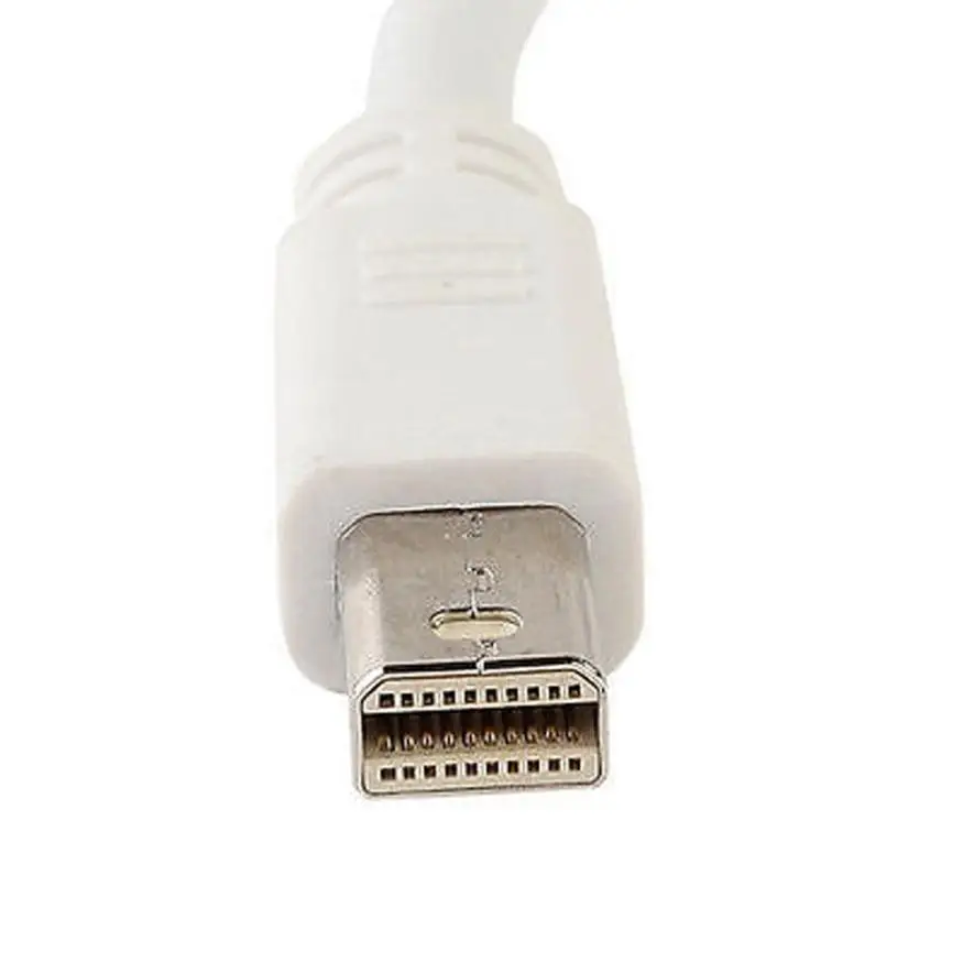 Кабель адаптера Thunder Bolt Mini DisplayPort DP HDMI белый для Macbook Pro Air iMac Заводские аксессуары