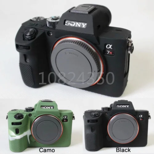 

Camera Video Bag Silicone Case Rubber Camera case Protective Body Cover Skin For Sony A7III A7R3 A7 mark 3 A7 III A7II A7R2