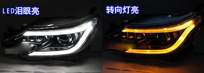 HID, 2014 ~ 2016, автомобильный Стайлинг для Reiz фар, Cruiser, RAV4, camry, Hiace, sienna, yaris, Tacoma, Reiz Головной фонарь; Mark X