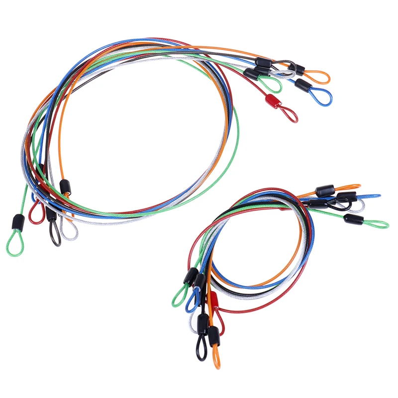 

Safety Cable Steel Wire Rope 100cm For Outdoor Sports Bike Lock Bicycle Cycling Scooter Guard Security Luggage