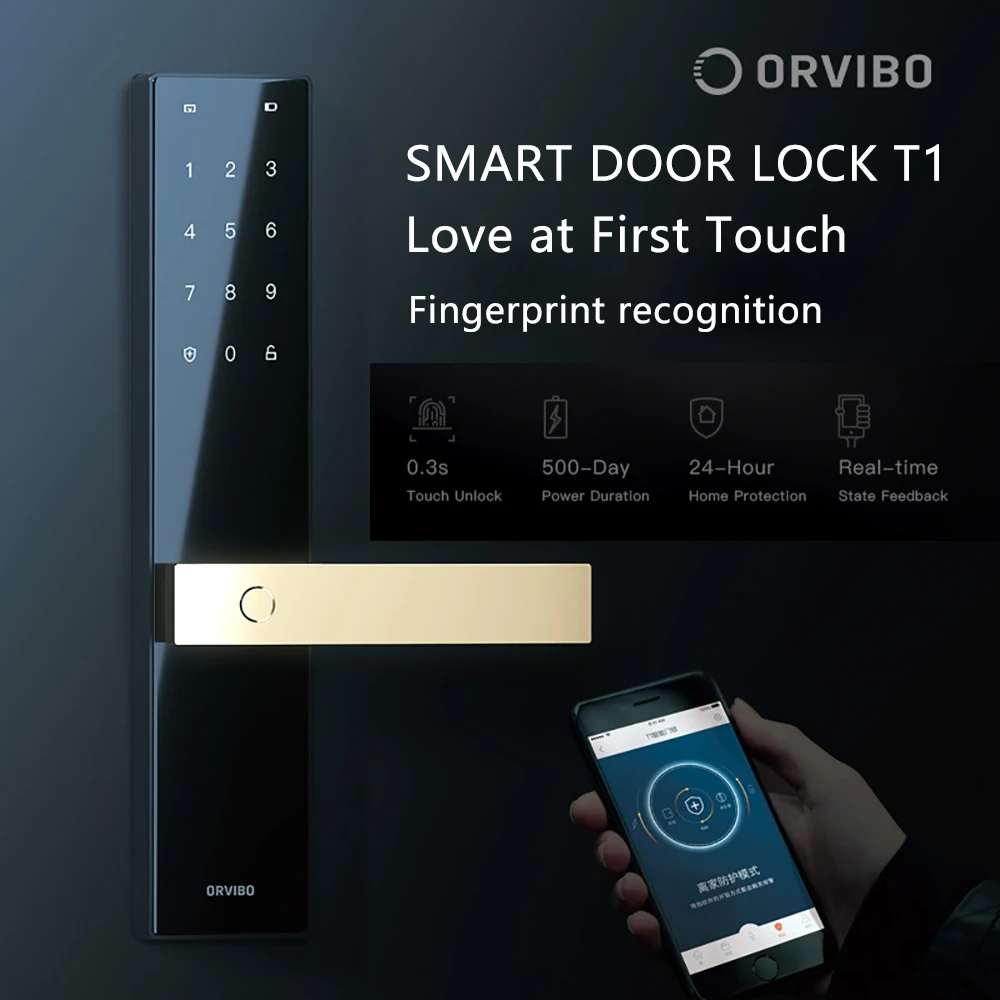 2018 ORVIBO SMART DOOR LOCK T1 Remote control by