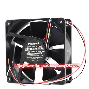 

Brand new 120*120*38mm 12cm dual ball bearings fan ASFAN12B92 24V 280mA 3wires~