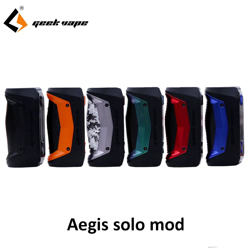 Nueva llegada GeekVape auspicios Solo mod impermeable E cigarrillo ajuste Cerberus Subohm tanque Tengu RDA por 18650 del Aegis mini Mod - 1