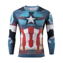 2016 new Fashion Marvel Armor Iron Man 3 MK42 Superhero t shirt men costume jersey 3d new tshirt camisetas masculinas