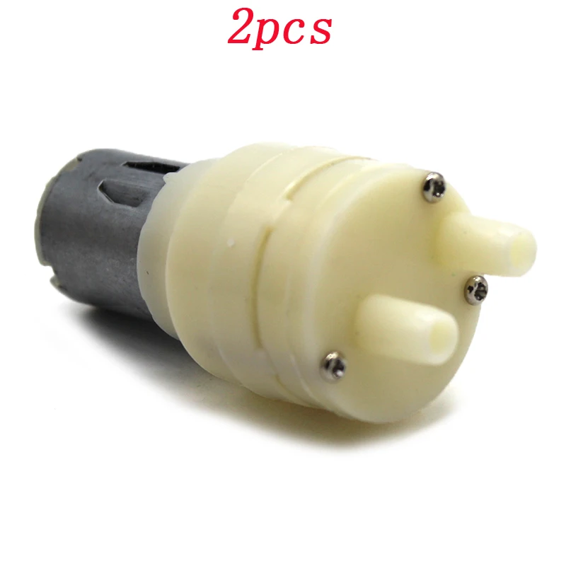 

2pcs DIY 280 Water Pump DC 3.7V Diaphragm Pump Flow 1L/Min Max Suction 1M Spray Motor for DIY Handmade Model Parts Fish Tank