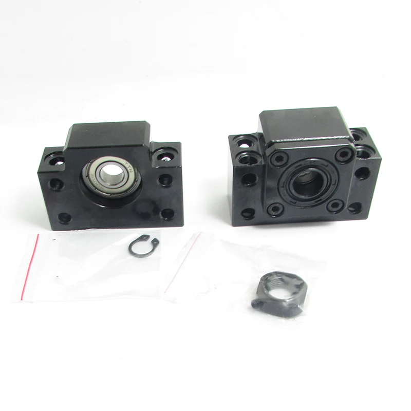 

Ballscrew End Supports1pcs BK12 + 1pcs BF12 1605 1604 ballscrew End Support CNC Parts for SFU1605 SFU1604
