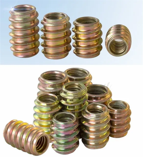 20pc/50pc/100pc M4 M5 M6 M8 M10家具パススルードライブunhead