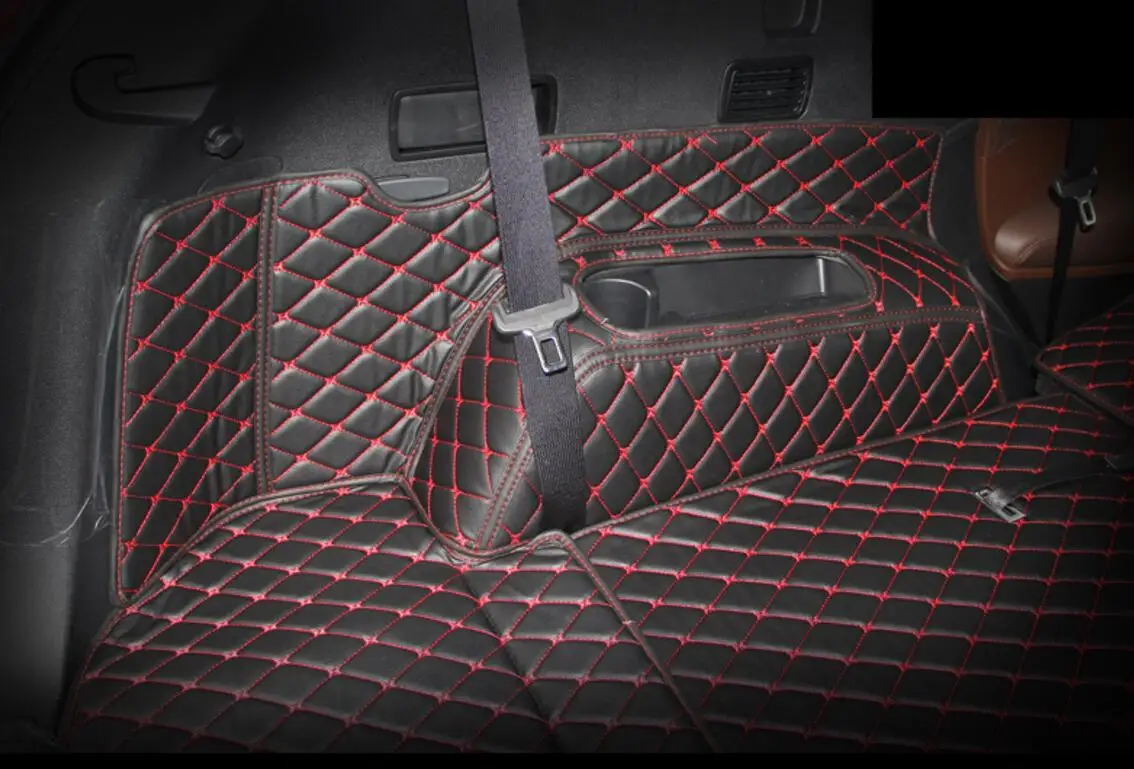 Волокна кожи багажник автомобиля коврик для kia sorento Kia Sorento Prime 3rd поколения автомобильные аксессуары