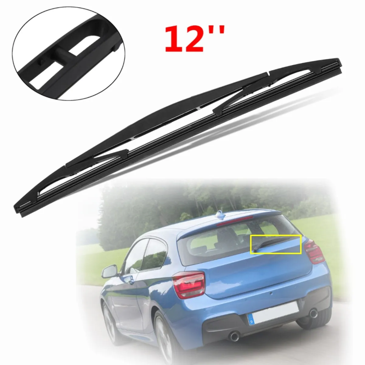 

12'' Rear Window Windscreen Wiper Blade For BMW 1 Series F20 F21 Hatchback 2011-2015