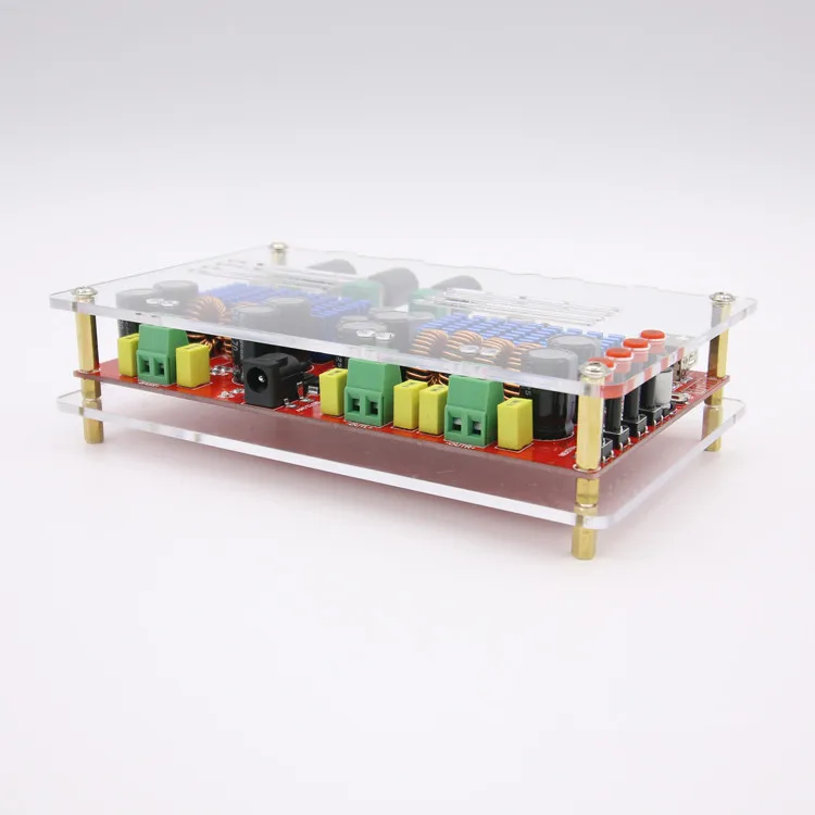 DC24V TPA3116D2 60 Вт* 2+ 100 Вт 2,1 канал Bluetooth класса D Цифровой усилитель доска с пультом дистанционного управления USB MP3 TF воспроизведения