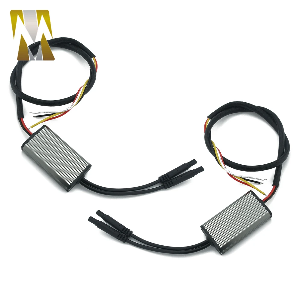 For 2 3 4 5 Series F30 F32 335i F82 F80 E90 E92 M3 M4 M5 Accessories Switchback Dual-Color LED Angel Eyes DRL Turn Signals Light (6)
