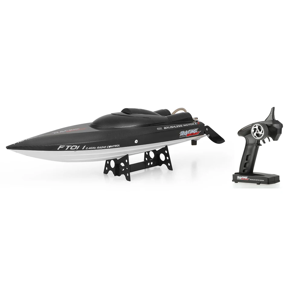 

Original FT011 2.4G 55km/h High Speed RC Racing Boat with Water Cooling Flipped Self-righting Function