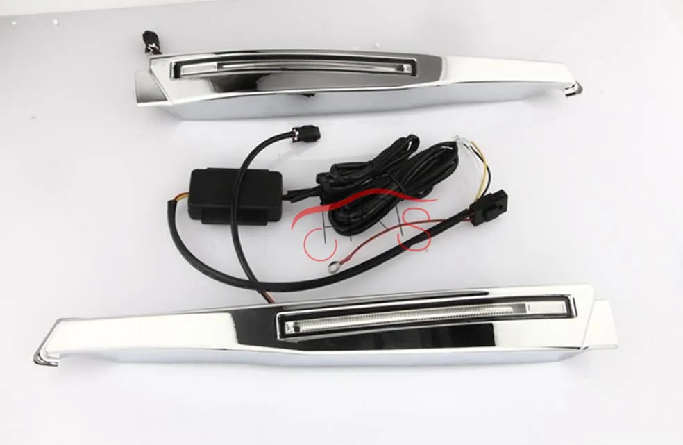 

2x LED Driving Daytime Running Fog Light For Jaguar XF 2008-2010 DRL
