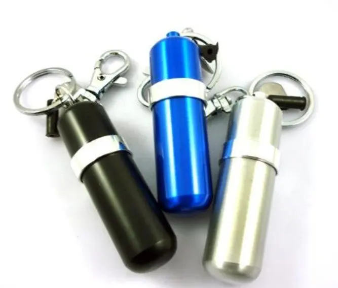 

New 1pcs MINI FUEL CANISTER KEY CHAIN LIGHTER FLUID for lighter Ourdoor Sport gift lighter Free Shipping